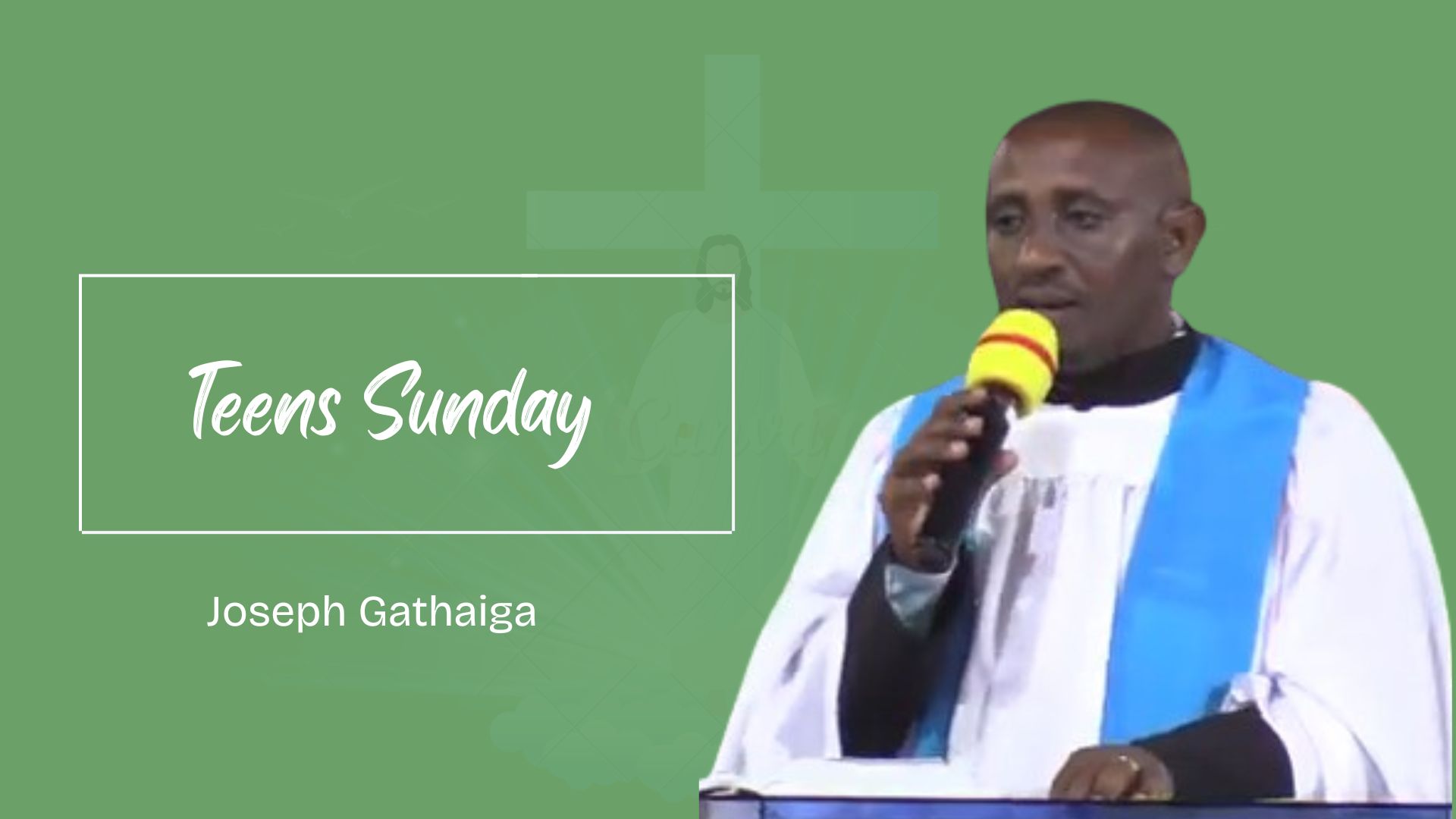 Sunday August 24th 2025(Teens Sunday)